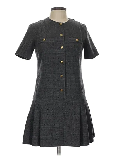 Pre-owned Sandro Casual Dress In Gray