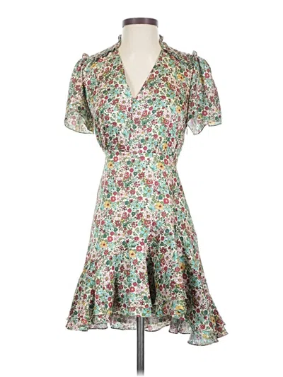 Pre-owned Sandro Casual Dress In Green