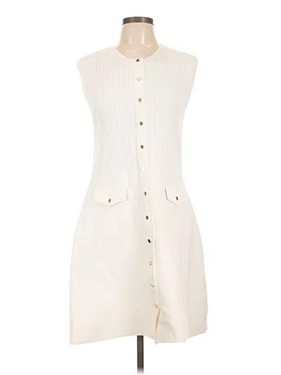 Pre-owned Sandro Casual Dress In Ivory