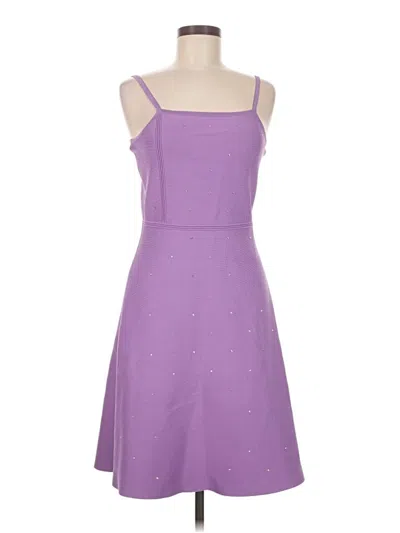 Pre-owned Sandro Casual Dress In Purple