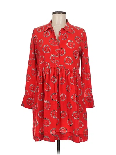 Pre-owned Sandro Casual Dress In Red