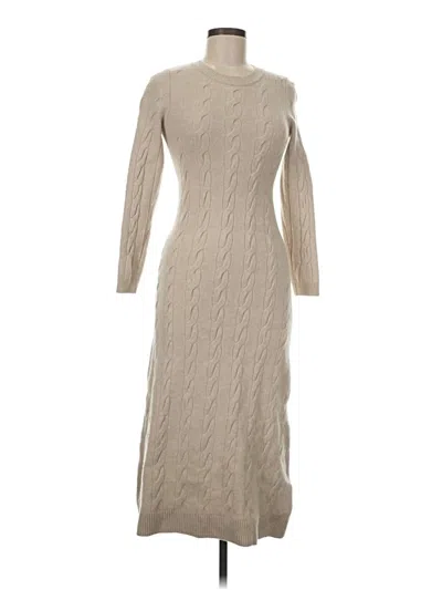 Pre-owned Sandro Casual Dress In Tan