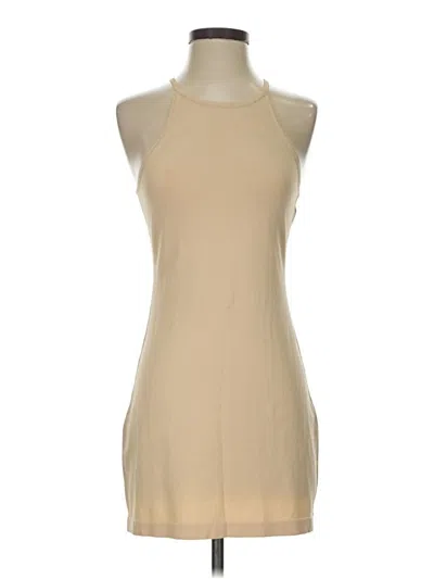 Pre-owned Sandro Casual Dress In Tan