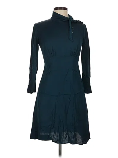 Pre-owned Sandro Casual Dress In Teal
