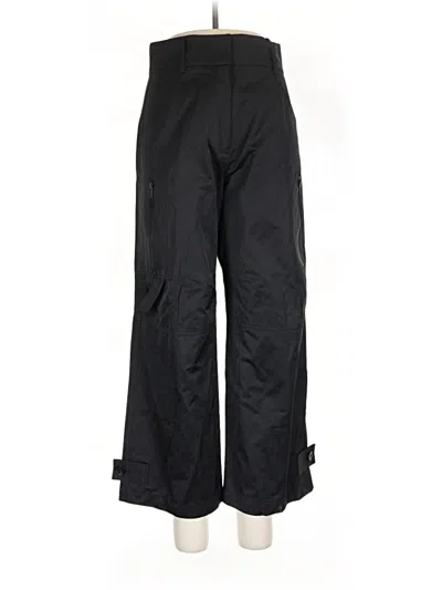 Pre-owned Sandro Casual Pants In Black