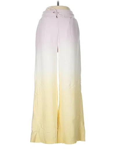 Pre-owned Sandro Casual Pants In Yellow