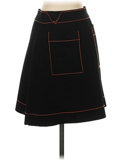 Pre-owned Sandro Casual Skirt In Black