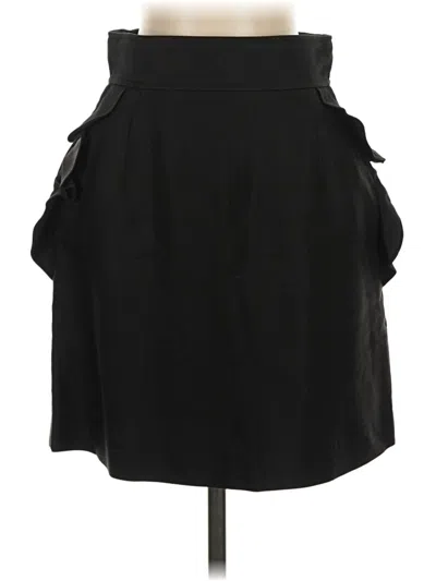 Pre-owned Sandro Casual Skirt In Black