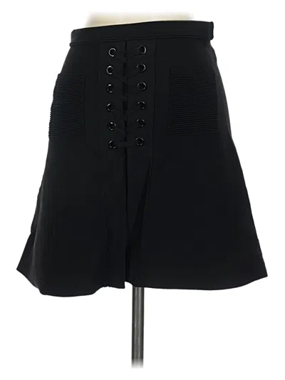Pre-owned Sandro Casual Skirt In Black