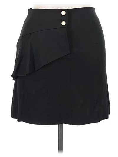 Pre-owned Sandro Casual Skirt In Black