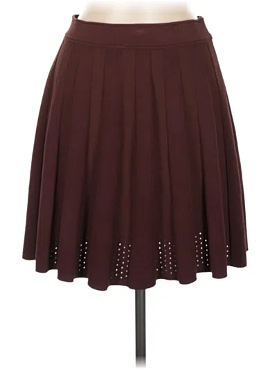 Pre-owned Sandro Casual Skirt In Brown