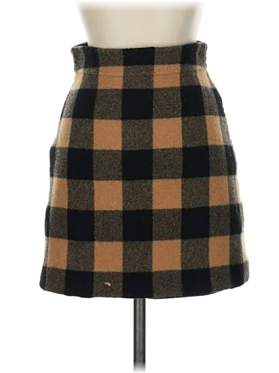 Pre-owned Sandro Casual Skirt In Brown