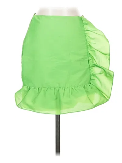 Pre-owned Sandro Casual Skirt In Green