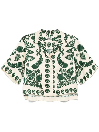 Sandro Cavaliere Shirt In Naturels