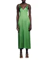 Sandro Cecile Fluid Satin Effect Dress