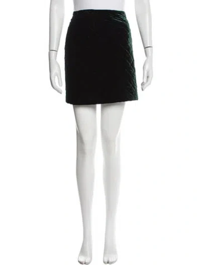 Pre-owned Sandro Chain-link Accents Mini Skirt In Black