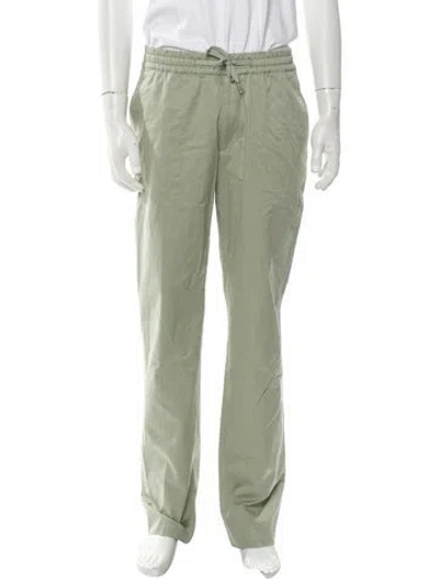 Pre-owned Sandro Chinos In Green
