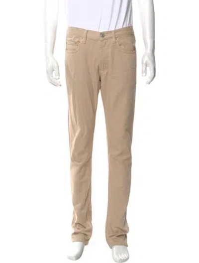 Pre-owned Sandro Chinos In Neutral