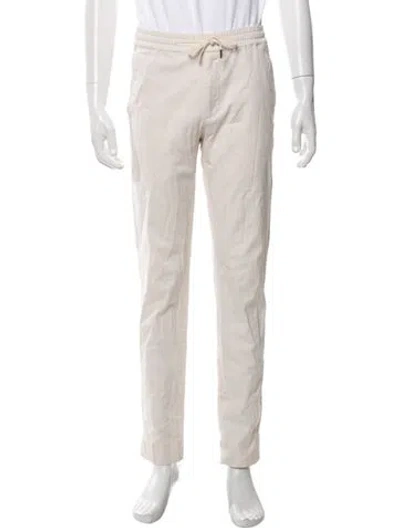 Pre-owned Sandro Chinos In Neutrals