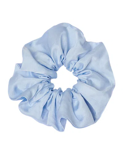 Sandro Chouchou Ciel Scrunchie In Blue