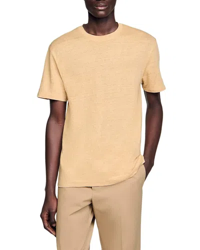 Sandro Clash Linen Tee