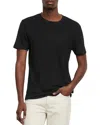 Sandro Pablo Solid Knit Tee In Black