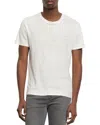 Sandro Clash Linen Tee In White