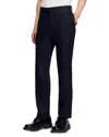Sandro New Delta Elasticated Trousers In Black