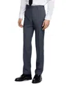 Sandro Classic Fit Suit Trousers In Mocked Grey