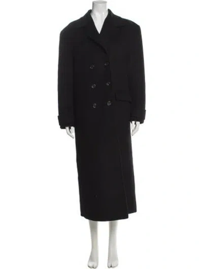 Pre-owned Sandro Coat In Black