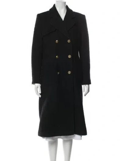 Pre-owned Sandro Coat In Black