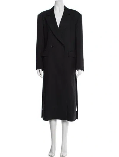Pre-owned Sandro Coat In Black