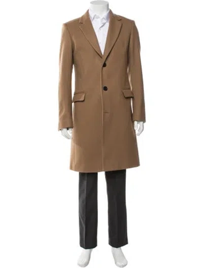 Pre-owned Sandro Coat In Brown