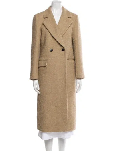 Pre-owned Sandro Coat In Neutral