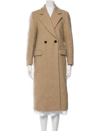Pre-owned Sandro Coat In Neutral