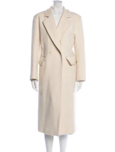 Pre-owned Sandro Coat In Neutrals
