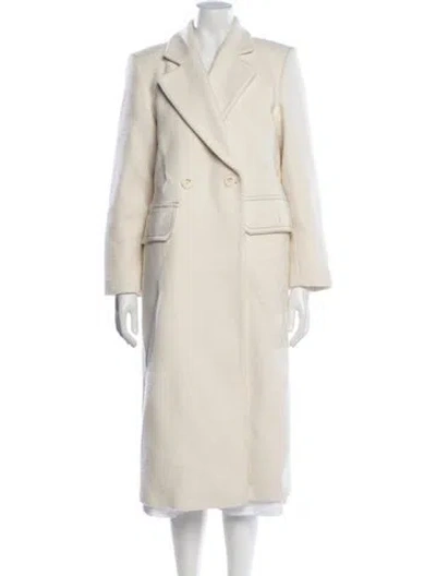 Pre-owned Sandro Coat In Neutrals