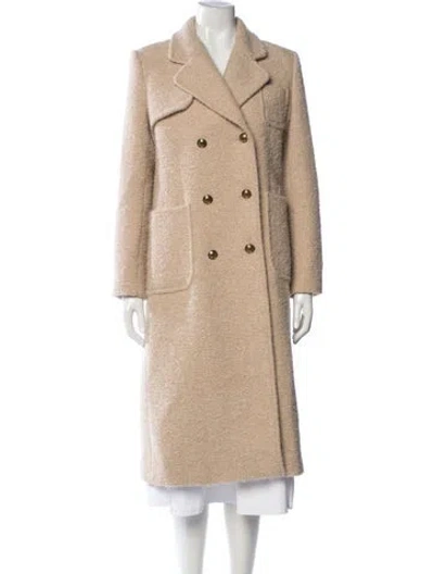 Pre-owned Sandro Coat In Neutrals