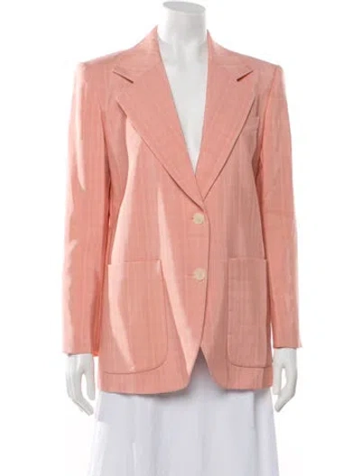 Pre-owned Sandro Coat In Pink