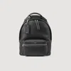 Sandro Coated Canvas Backpack In Black