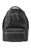 Sandro Coated Canvas Backpack In Black
