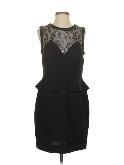 Pre-owned Sandro Cocktail Dress In Black