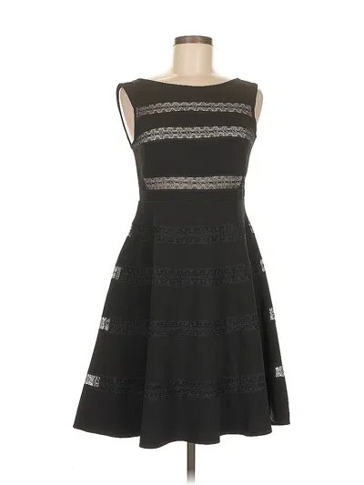 Pre-owned Sandro Cocktail Dress In Black