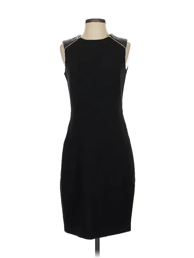 Pre-owned Sandro Cocktail Dress In Black