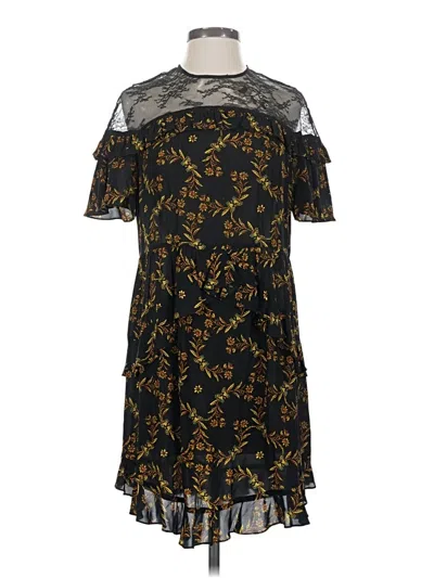 Pre-owned Sandro Cocktail Dress In Black