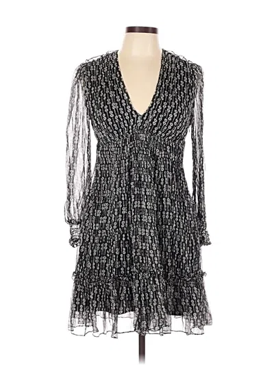 Pre-owned Sandro Cocktail Dress In Black
