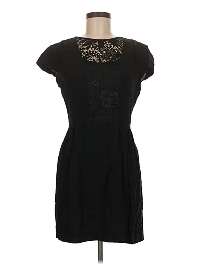Pre-owned Sandro Cocktail Dress In Black