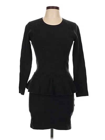 Pre-owned Sandro Cocktail Dress In Black