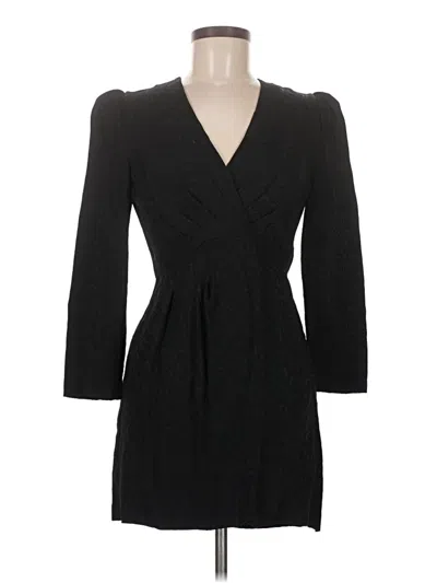 Pre-owned Sandro Cocktail Dress In Black