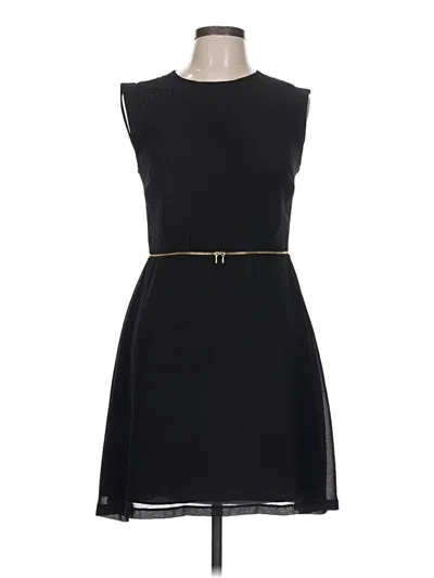 Pre-owned Sandro Cocktail Dress In Black
